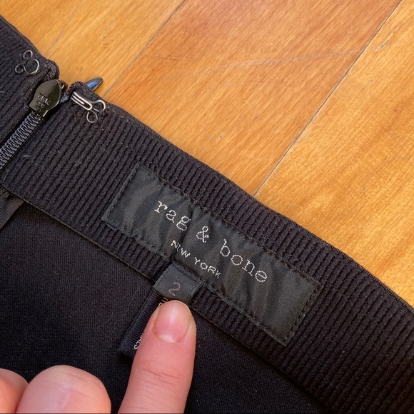 Rag & bone Simone kick flair crop pants high waist - Picture 3 of 4